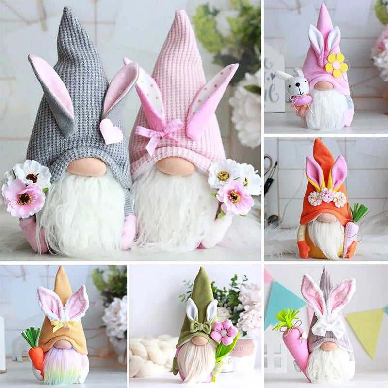 Boneca Bunny para Páscoa - Decoração